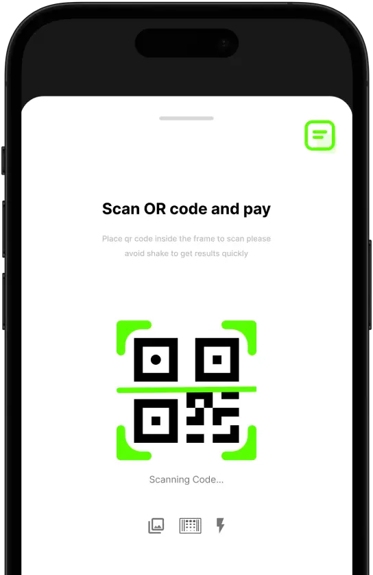 QR code payments & QR code cloud POS